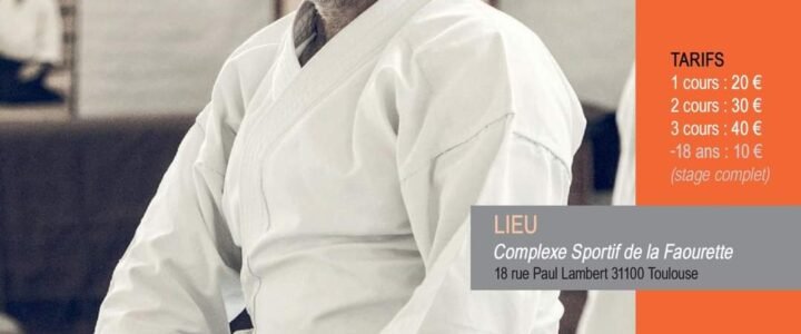 Stage Philippe COCCONI à Toulouse : 21 & 22 janvier 2023